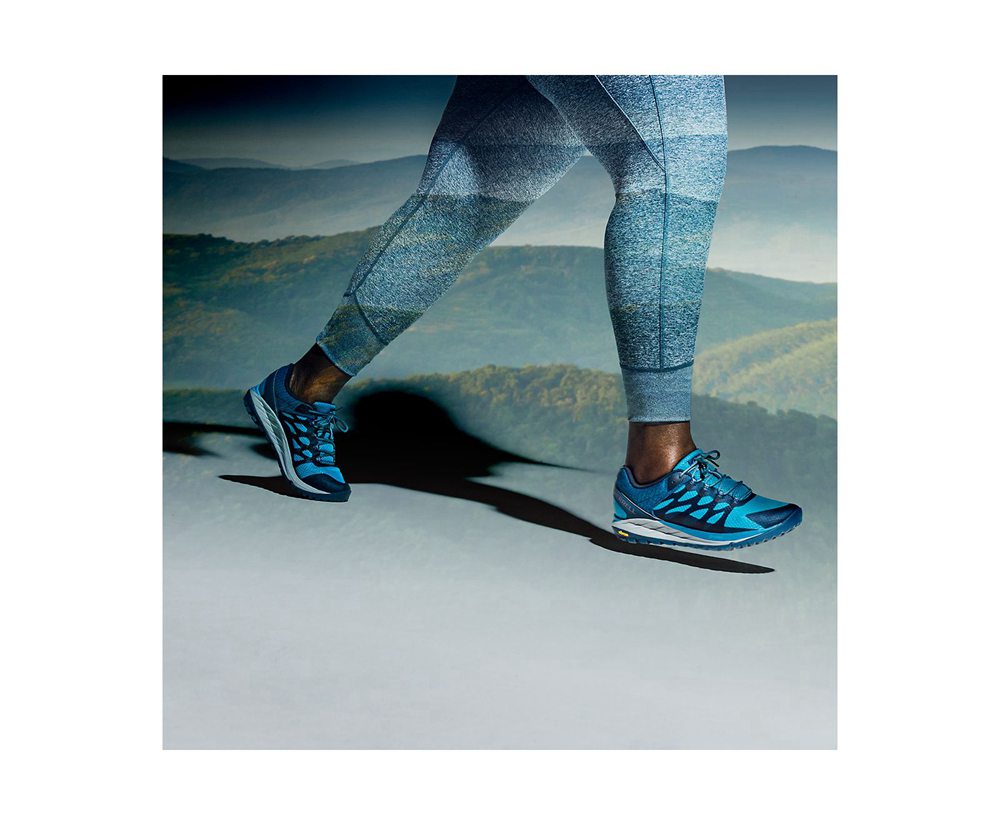 Merrell Sneakers Dame - Antora 2 - Blå - XRY614598